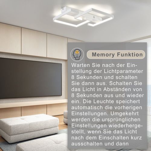 Plafonnier LED Moderne Pour Chambre à Coucher Et Couloir - Éclairage Dimmable