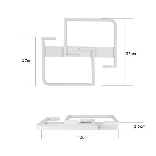 Plafonnier LED Moderne Pour Chambre à Coucher Et Couloir - Éclairage Dimmable