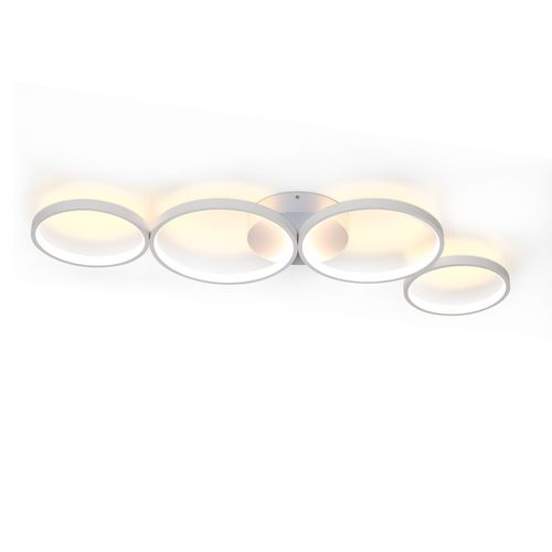 Plafonnier LED Moderne Avec Télécommande Pour Salon - Design Circulaire Unique