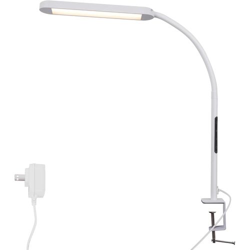 Lampe De Table LED à Intensité Variable - Lampe à Pince Éclairante 11w Pour Bureau Et Salon