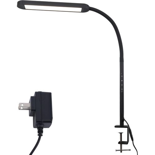 Lampe de bureau LED à Intensité Variable Avec Pince Et Fiche De 11w - Idéale Pour Bureau Et Salon