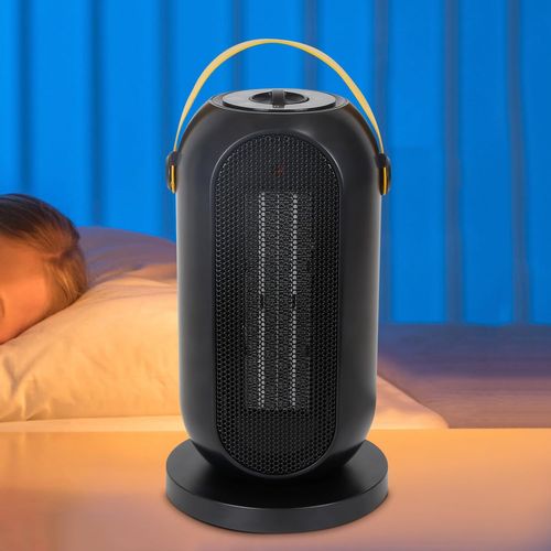 Radiateur Soufflant Céramique Électrique Avec Oscillation 70° - Chauffage Silencieux 1200w