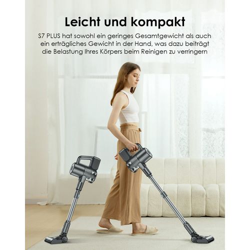 Aspirateur à Main Sans Fil S7 Plus - Puissance D'aspiration 40kpa, Autonomie 40 Minutes