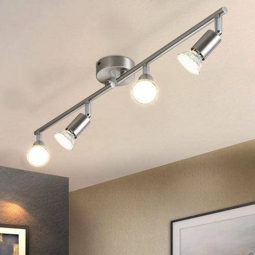 Plafonnier 4 Flammes-gu10 Spot De Plafond Moderne Orientable Salon Chambre