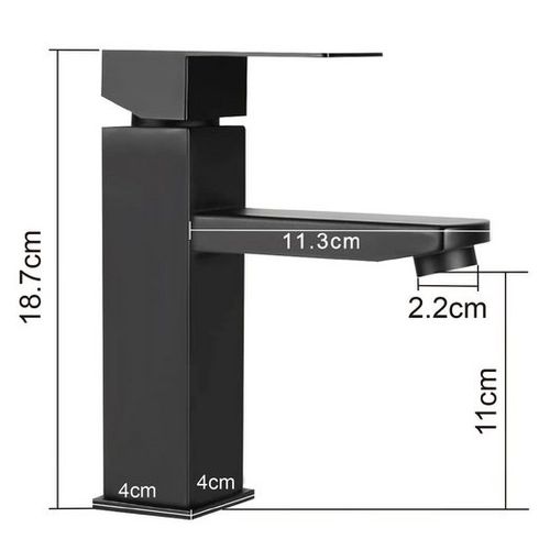 Robinet De Lavabo, Robinet De Salle De Bain Tige De Traction En Acier Inoxydable Haute Pression