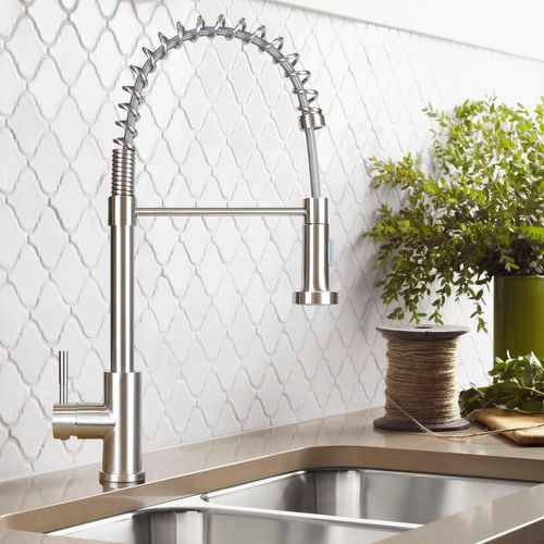 Robinet De Cuisine Argenté Robinet Douche Extensible Pivotant Cuisine Salle De Bain