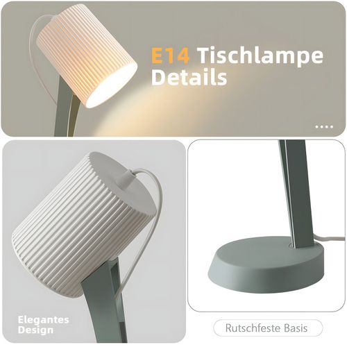 Lampe De Table Lot de 2 Moderne Avec Câble De Salon Avec Interrupteur à Bascule