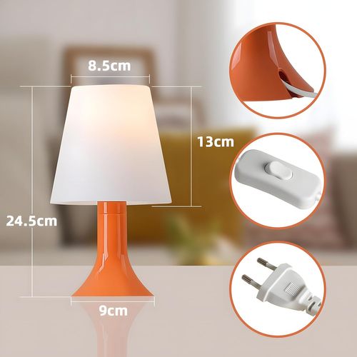 Lampe à Poser De Table Avec Câble - E14 Lampe De Table Lot De 2 Petite