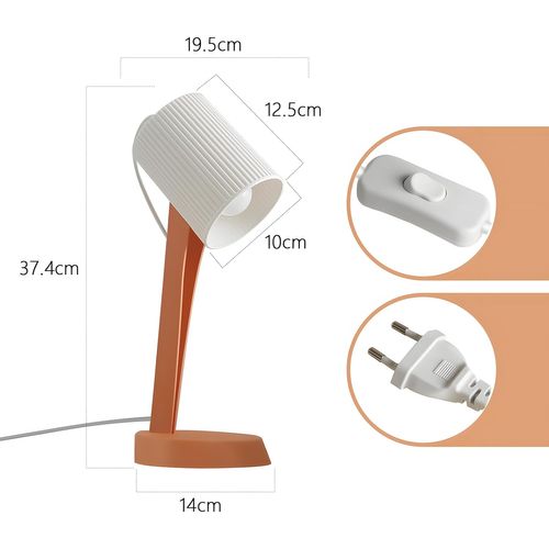 Lampe De Table Salon Moderne Avec Câble De Salon Avec Interrupteur à Bascule