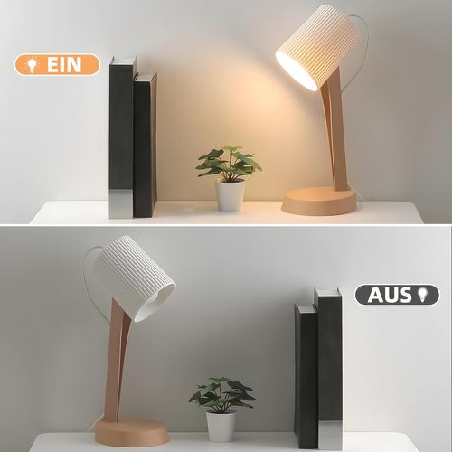 Lampe De Table Blanche Avec Câble De Salon Avec Interrupteur à Bascule