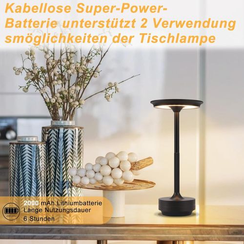 Lampe De Table LED Intensité Variable Pour Rebord De Fenêtre Salon