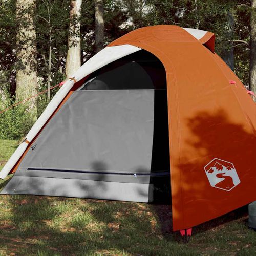 Tente de camping VidaXL Dôme 3 places orange