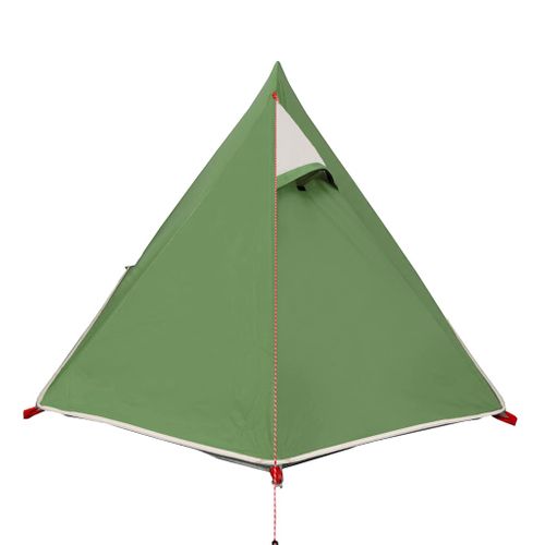 Tente De Camping à Dôme 2 Personne Vert Imperméable