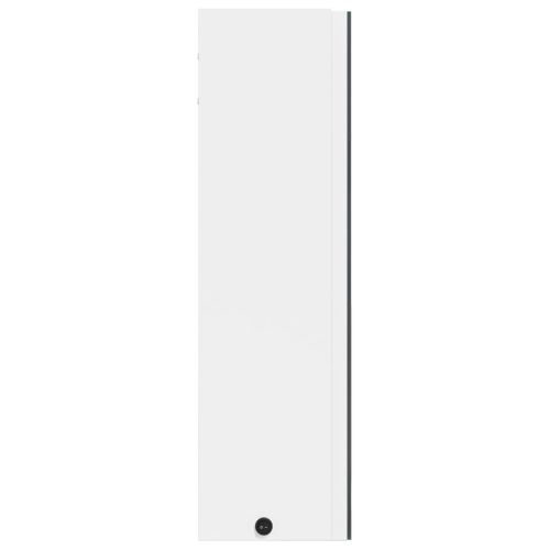 Armoire De Salle De Bain à Miroir Avec LED Blanc 60x13x52 Cm