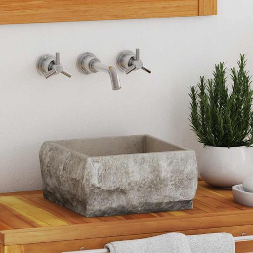 Lavabo Gris 30x30x13 Cm Marbre
