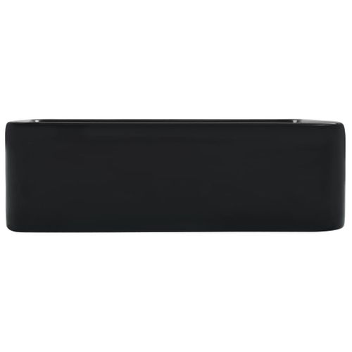 Lavabo 40x30x13 Cm Céramique Noir