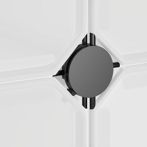 Étagère à Chaussures Transparent 94,5x36,5x106 Cm Pp