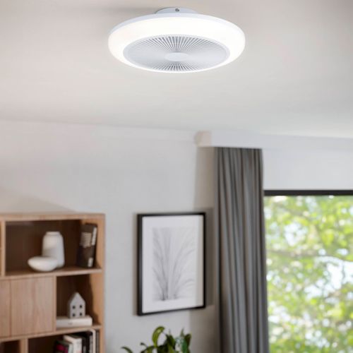 Plafonnier ventilateur SAYULITA Blanc