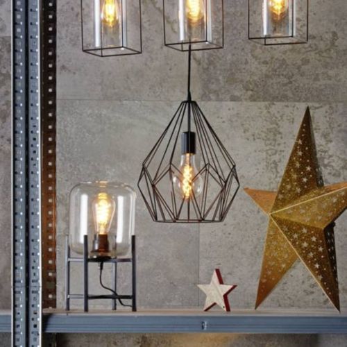 Suspension CARLTON Noir