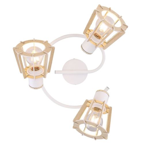 Plafonnier Spot Rond Design Scandinave Blaha - Blanc