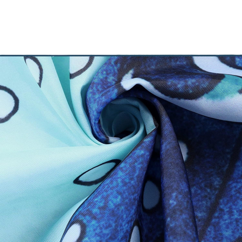 Rideau De Bain 180x180 Cm Tissu Polyester Anti Moisissure Imperméable