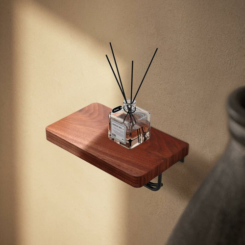 Porte-Rouleau De Papier Toilette - Marron