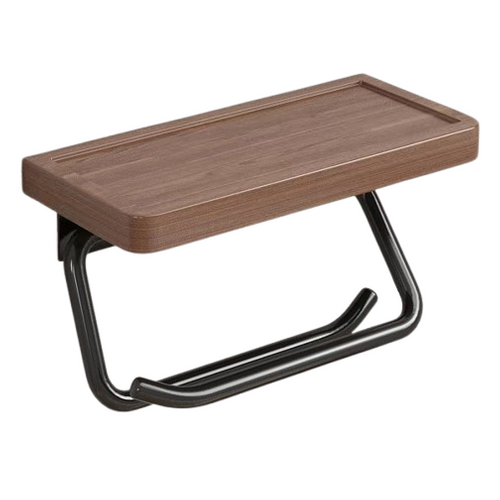 Porte-Rouleau De Papier Toilette - Marron