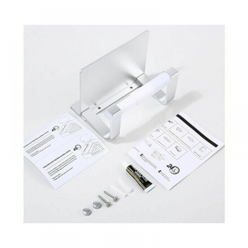 Porte Papier Toilette - Argenté