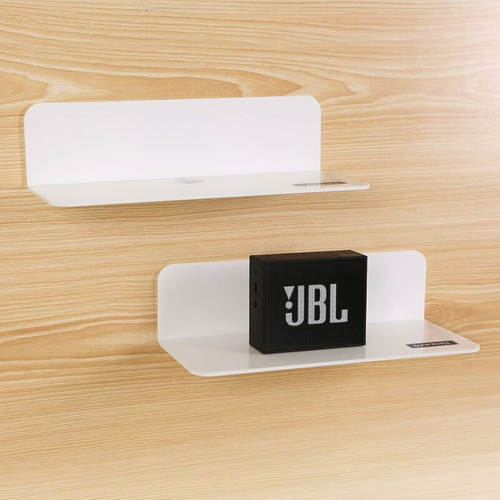 Ensemble De 2 Étagères Murales Blanches, Agrandissez L'espace Mural - Étagères Murales De 9 Po