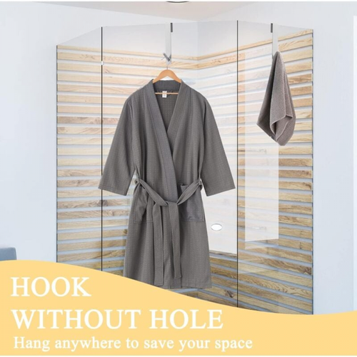 Crochets De Porte De Douche, 4 Pièces Accroche Serviette Salle De Bain, Porte Serviette Salle