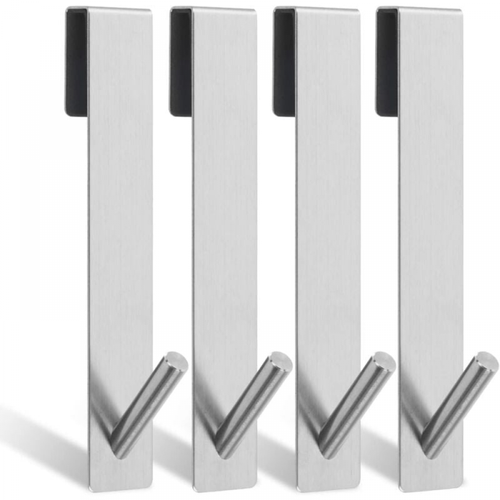 Crochets De Porte De Douche, 4 Pièces Accroche Serviette Salle De Bain, Porte Serviette Salle