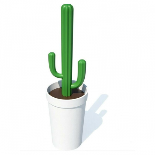 Ensemble De Brosses De Toilette Creative Cactus (sans Trous)