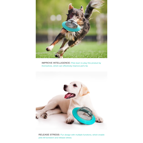 Jouet Interactif Pour Chien Treat Ball Distribution De Nourriture Chien Puzzle Jouet Pour Petits C