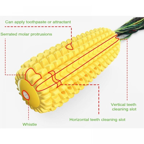 2pcs Jouet à Macher Pour Chien Jouets Pour Chiens En Forme De Mas Pour Macheurs Agressifs Jouet