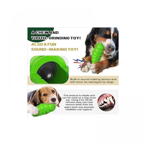 (161×73×73mm) Jouet Pour Chien, Jouet Chien Indestructible, Résistant à La Morsure Bâton De Nettoy