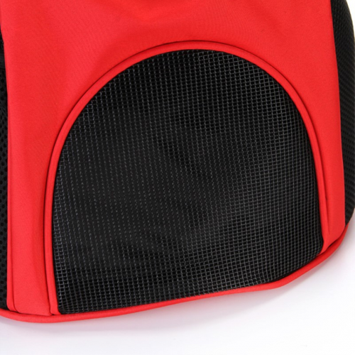 S Rouge Dog Sac à Dos Et Accessoires Pour Chien Et Chat, Sac à Dos Ventilé Réglable Mains Libres