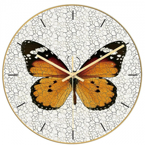 Motif Créatif Pierre Horloge Murale Acrylique Décoration De Salon