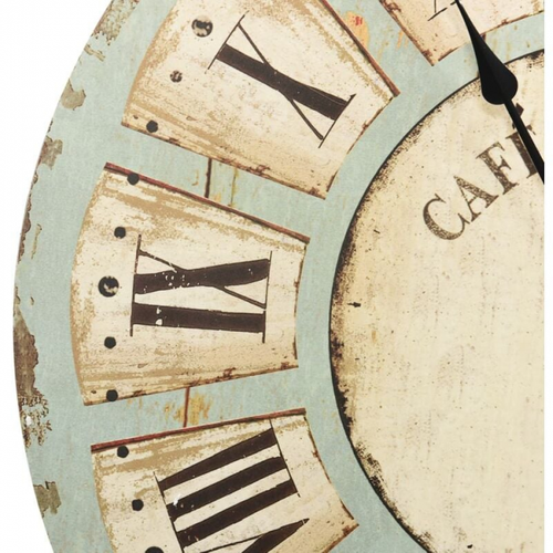 Horloge Murale De Style Industriel Rétro Nostalgique Ornements De Vieilles Décorations