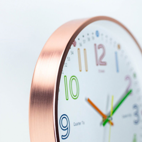 Horloge D'apprentissage Analogique Pour Enfants - Horloge Murale Pour Enfants - Horloge Murale