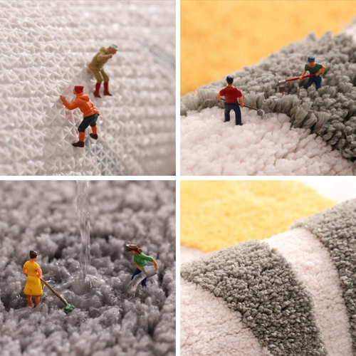 Tapis De Salle De Bain, Extra Doux Et Absorbant, 40x60 Cm