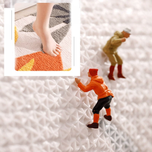 Tapis De Salle De Bain, Extra Doux Et Absorbant, 40x60 Cm