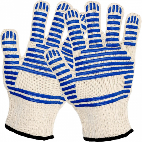 Gants De Barbecue, Gants De Four Double Résistant à La Chaleur 350°c, Gants Silicone Antidérapants