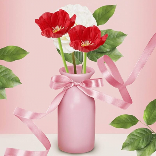 10 Set Artificiel Coquelicots Sauvages Artificiels Fausses Fleurs Artificielles Au Toucher Réalist