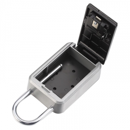 Noir   Boite à Clé Sécurisée Montage Mural Boite à Clef Avec Code Numérique à 4 Chiffres