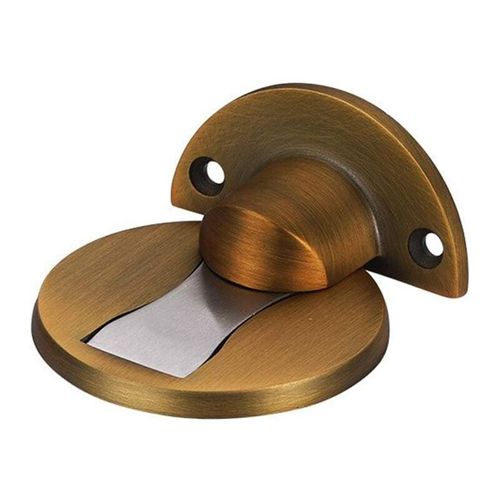 Laiton Jaune Butée De Porte Magnétique En Acier Inoxydable 304, Support De Porte De Bureau