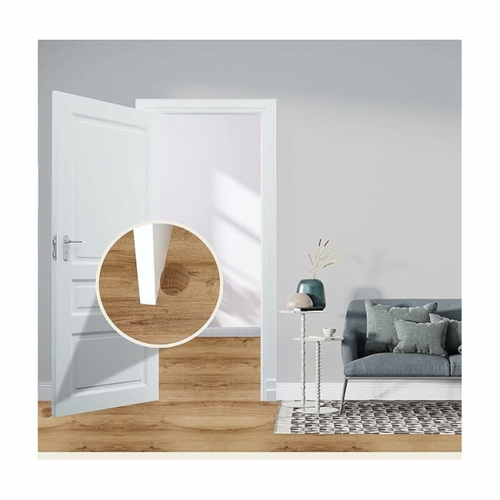 6 Pièces Arrêts De Portes - Butée De Porte Adhesive En Bois Pour Sol Et Parquet – Stop Porte Adhé