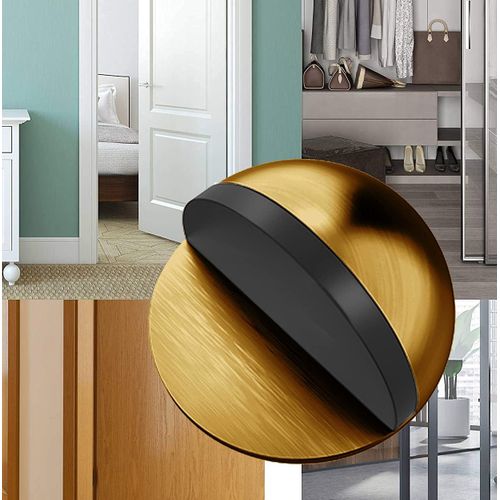 Arrêts De Portes, [lot De 4] Arrêts Et Butées De Porte En Acier Inoxydable Stop-porte Adhésif