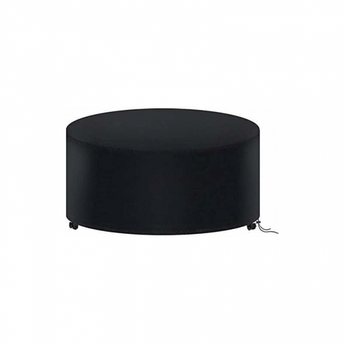 Housse De Protection Table Ronde De Jardin 180 X 90cm, Housse Salon De Jardin Imperméable, 210d