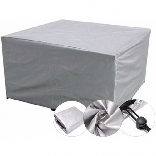 115 X 115 X 70 Cm Housse De Mobilier D'extérieur,bache Imperméable Coupe-vent Anti-uv,housse