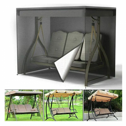 160*120*170cm Noir  Housse De Balancelle Places Housse Protection Pour Balancelle Jardin Imperm